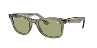 Ray-Ban RB2140F Original Wayfarer Classic L (52 - 22) with Green