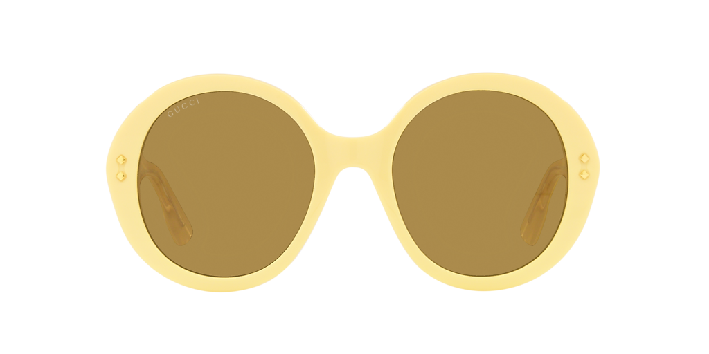 Gucci GG1081S XXS (54 - 22) with Yellow lenses and Yellow  display picture 1