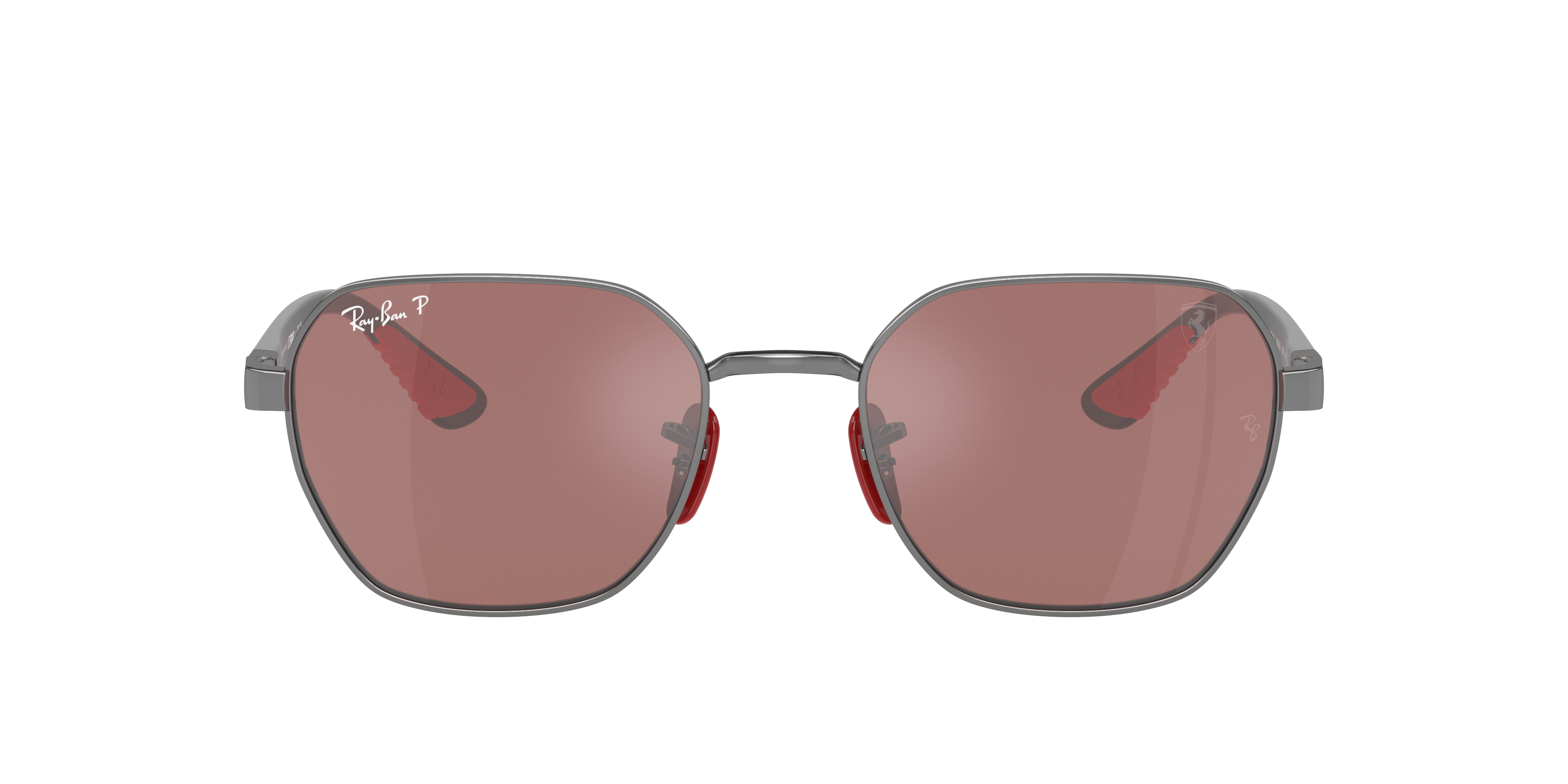 Ray Ban Ray In Purple & Silver