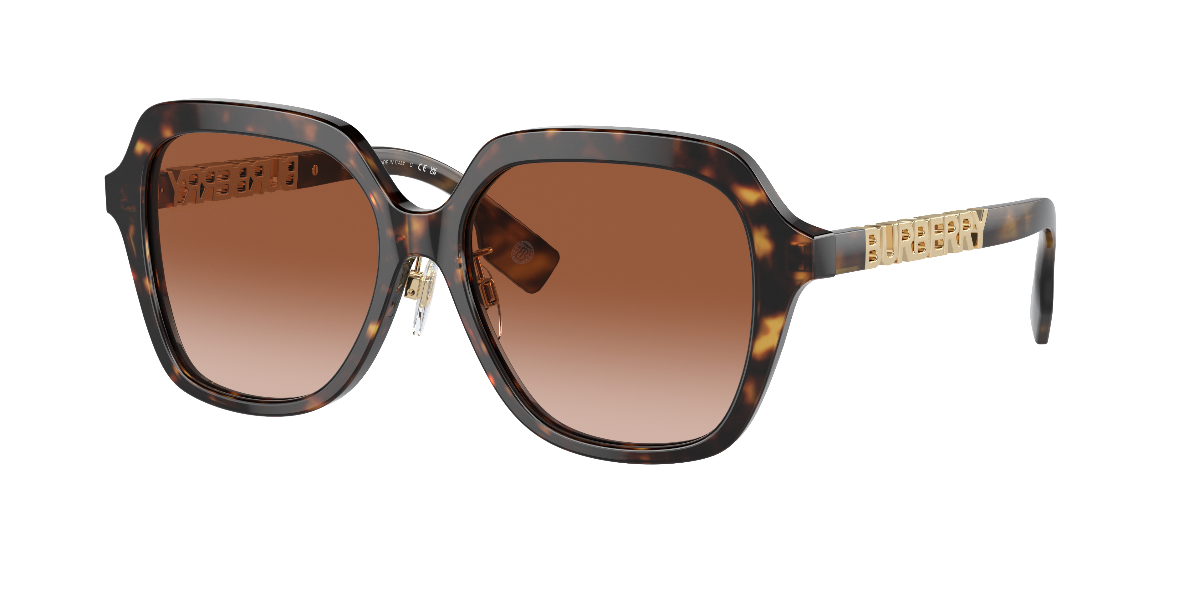 Burberry BE4389F Joni L (55 - 16) with Brown lenses and Brown