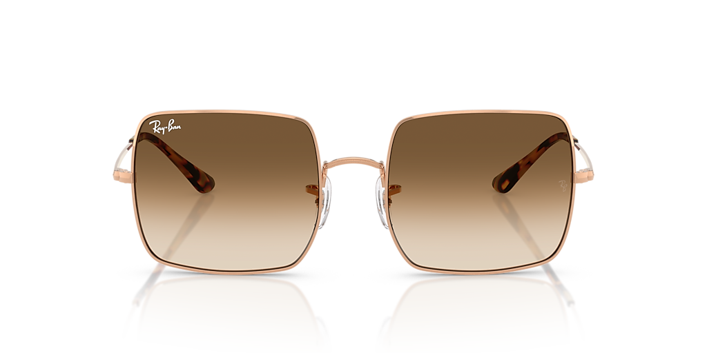 Ray-Ban RB1971 サングラス ブラウン Ray-Ban RB1971 Square 1971 Classic L (54 - 19) with Brown lenses