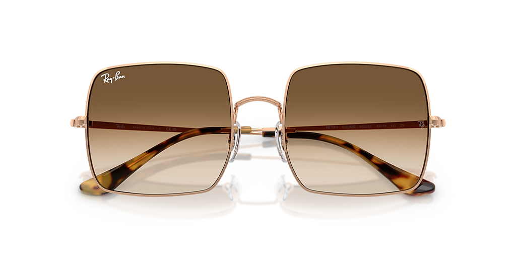 SQUARE 1971 CLASSIC Sunglasses in Arista Gold and Light