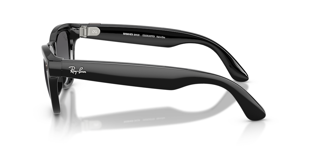 RW4014 Ray-Ban Meta Skyler Black - Unisex Sunglasses, Graphite Lens