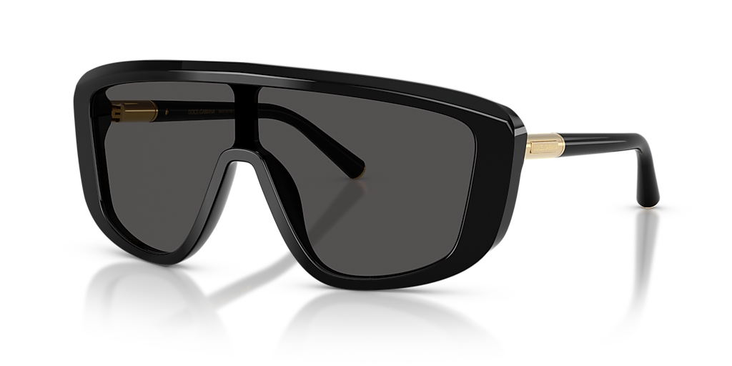 Dolce&Gabbana DG4520 S (0 - 128) with Grey lenses and Black frame