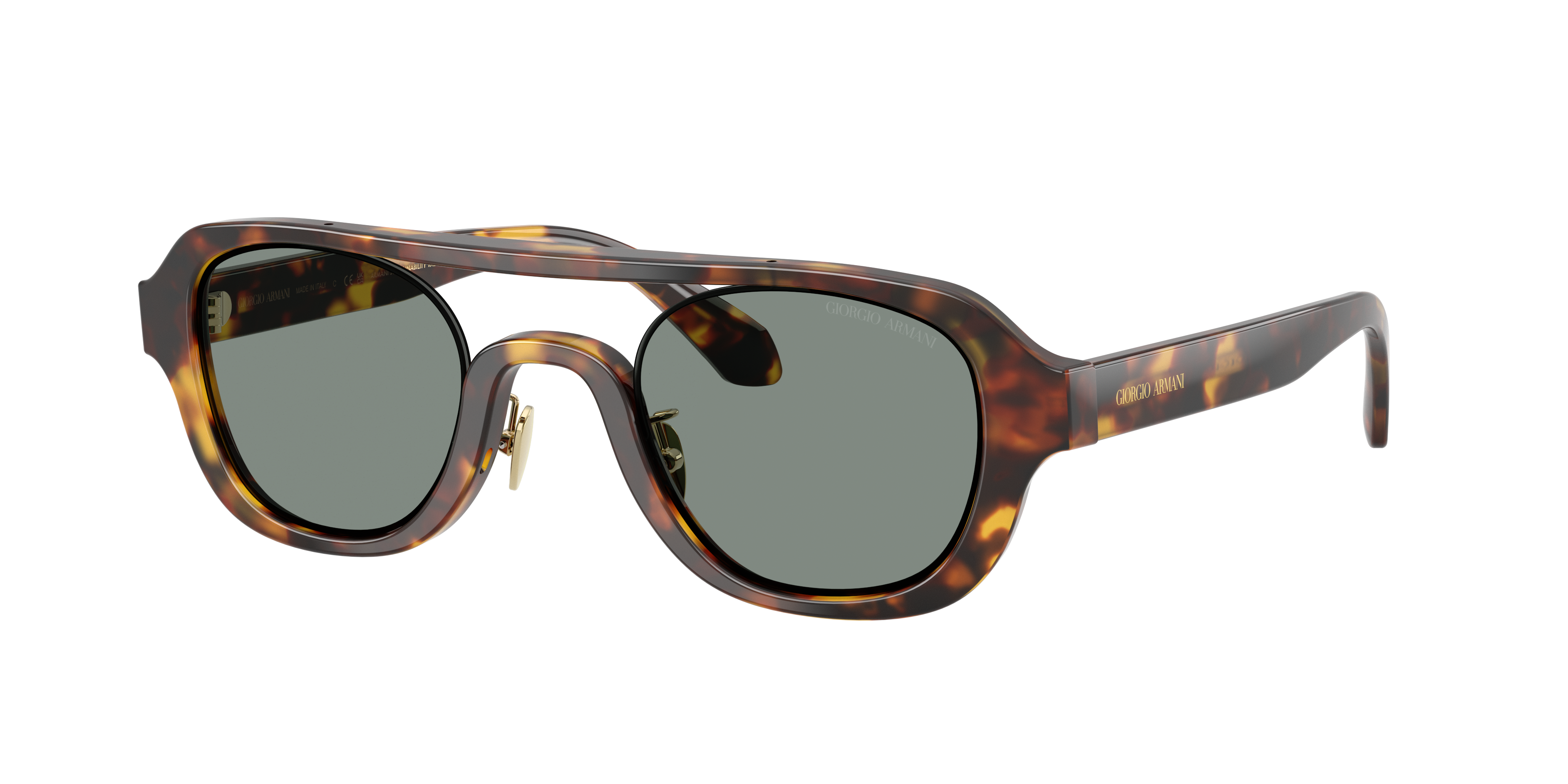 Giorgio Armani Man Sunglass Ar8247 In Brown