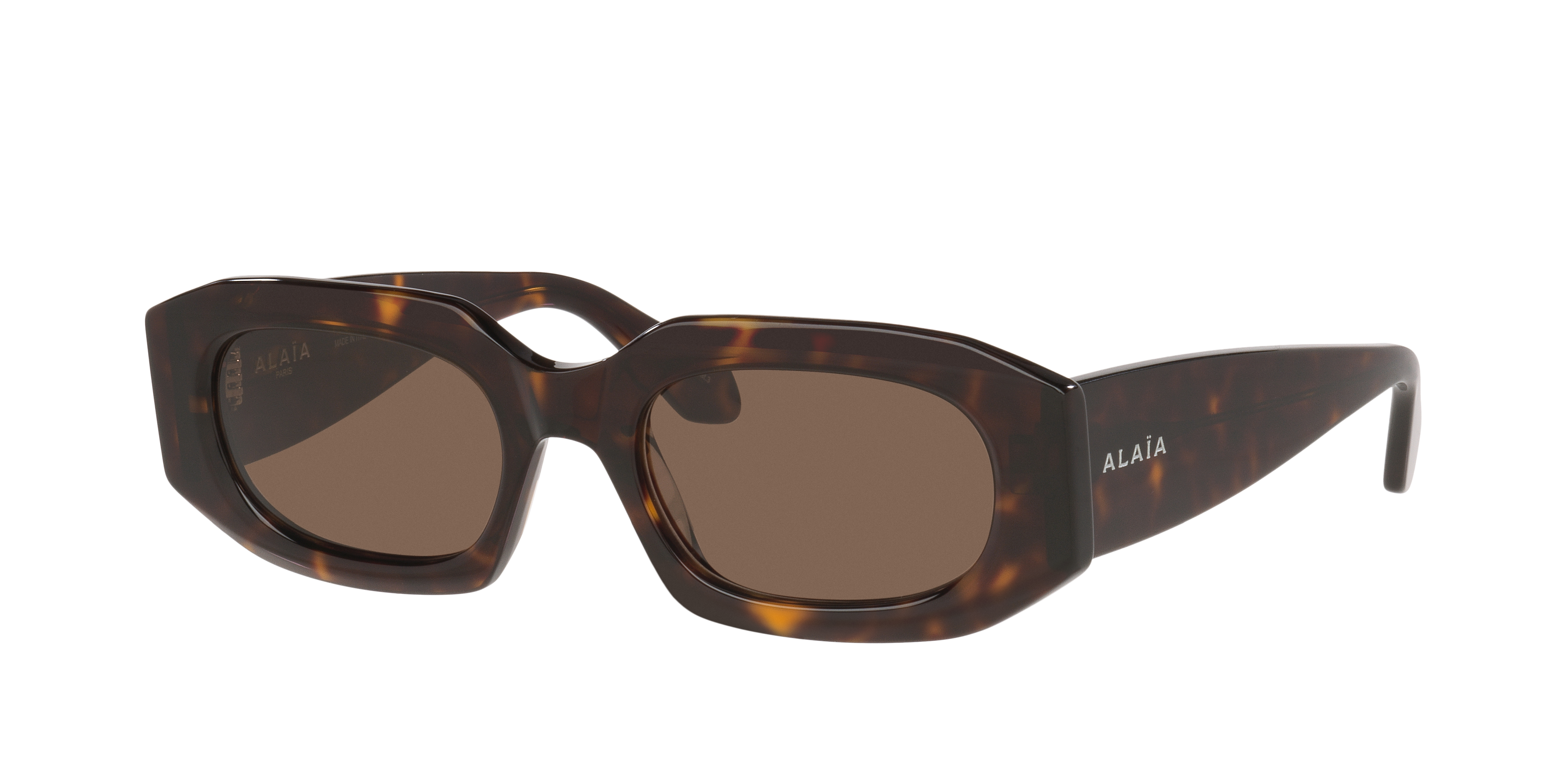 Alaia Woman Sunglass AA0086S -  Frame color: Tortoise, Lens color: Brown