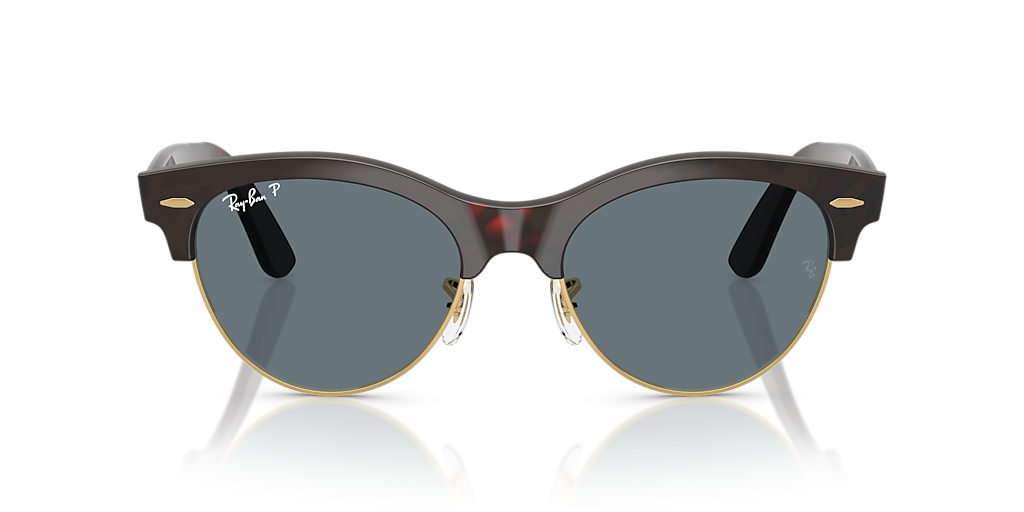 Ray-Ban Clubmaster Way L (54 - 19) with Blue lenses and Tortoise