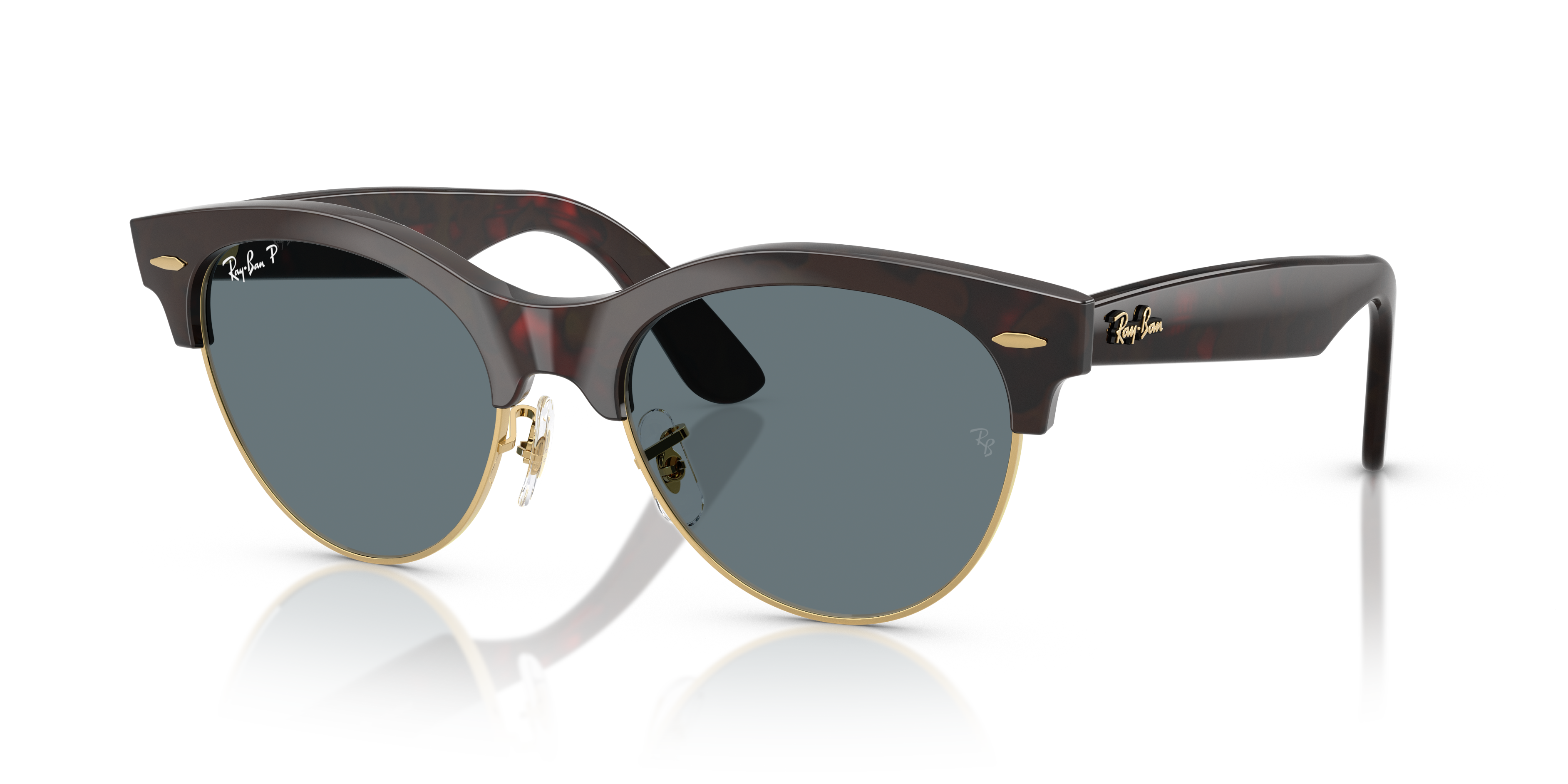 Ray-Ban RB2341 Clubmaster Way L (54 - 19) with Blue lenses