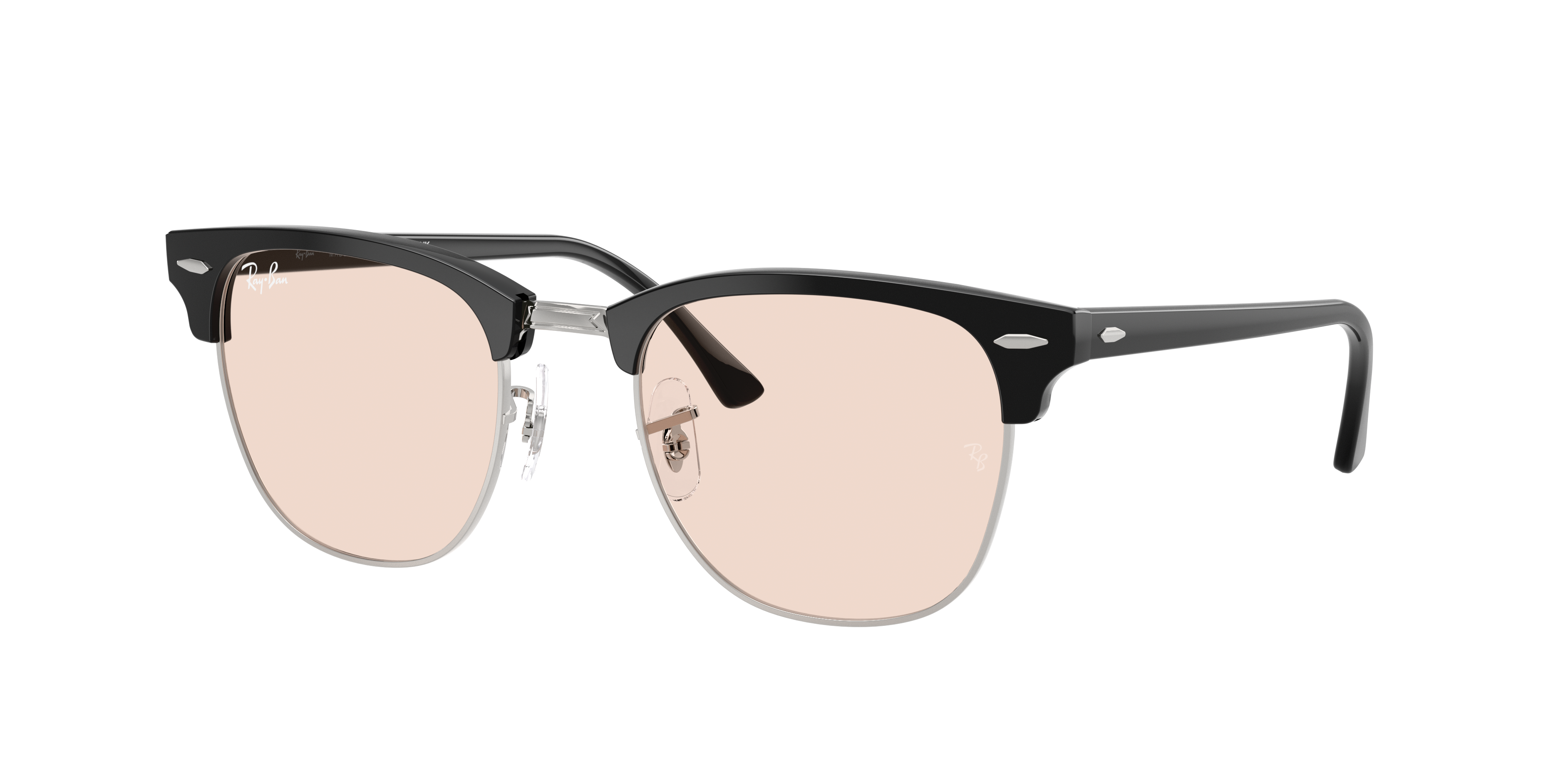 Ray-Ban RB3016 Clubmaster Classic L (51 - 21) with Transparent