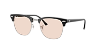 Ray-Ban RB3016 Clubmaster Classic L (51 - 21) with Transparent