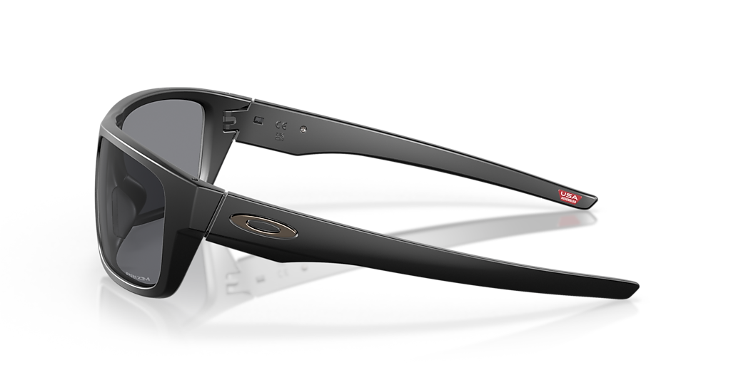 Sunglasses Oakley OO9367 Drop Point™ L (61 - 18) with Grey lenses and Black frame Image 4 of 7