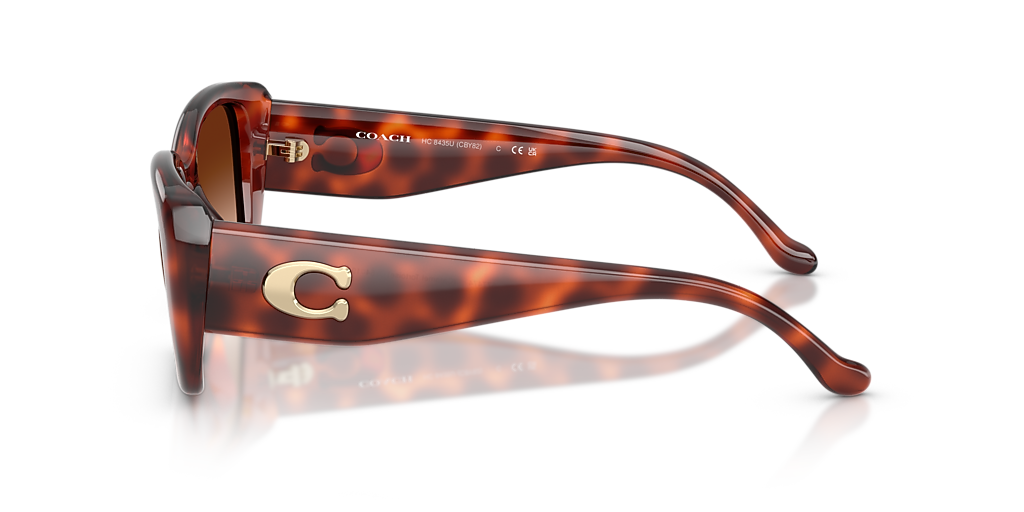 Coach CBY82 M (54 - 19) with Brown lenses and Tortoise frame 