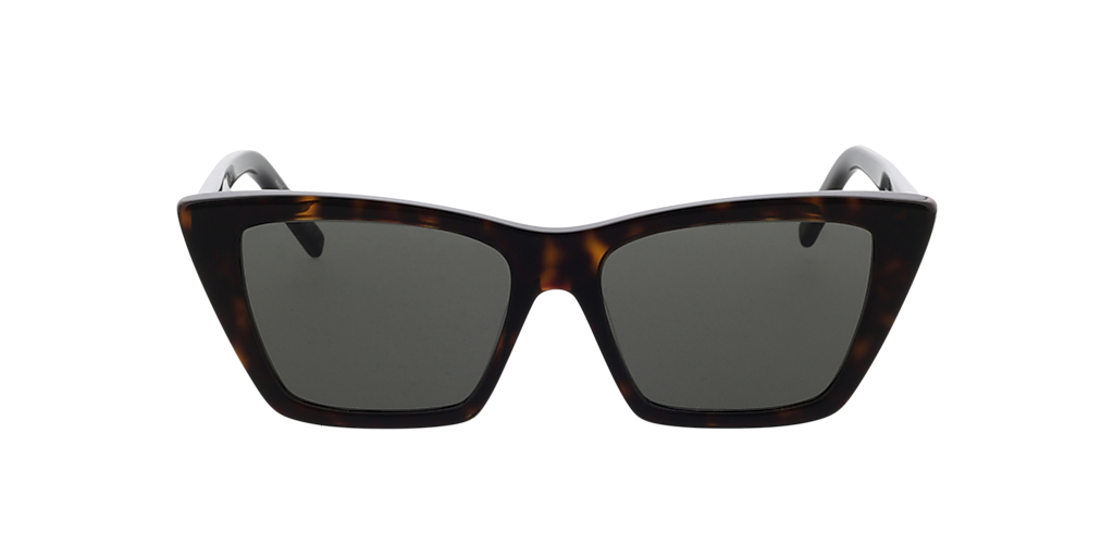 SAINT LAURENT SL 276 Mica Tortoise - Woman Sunglasses, Grey Lens