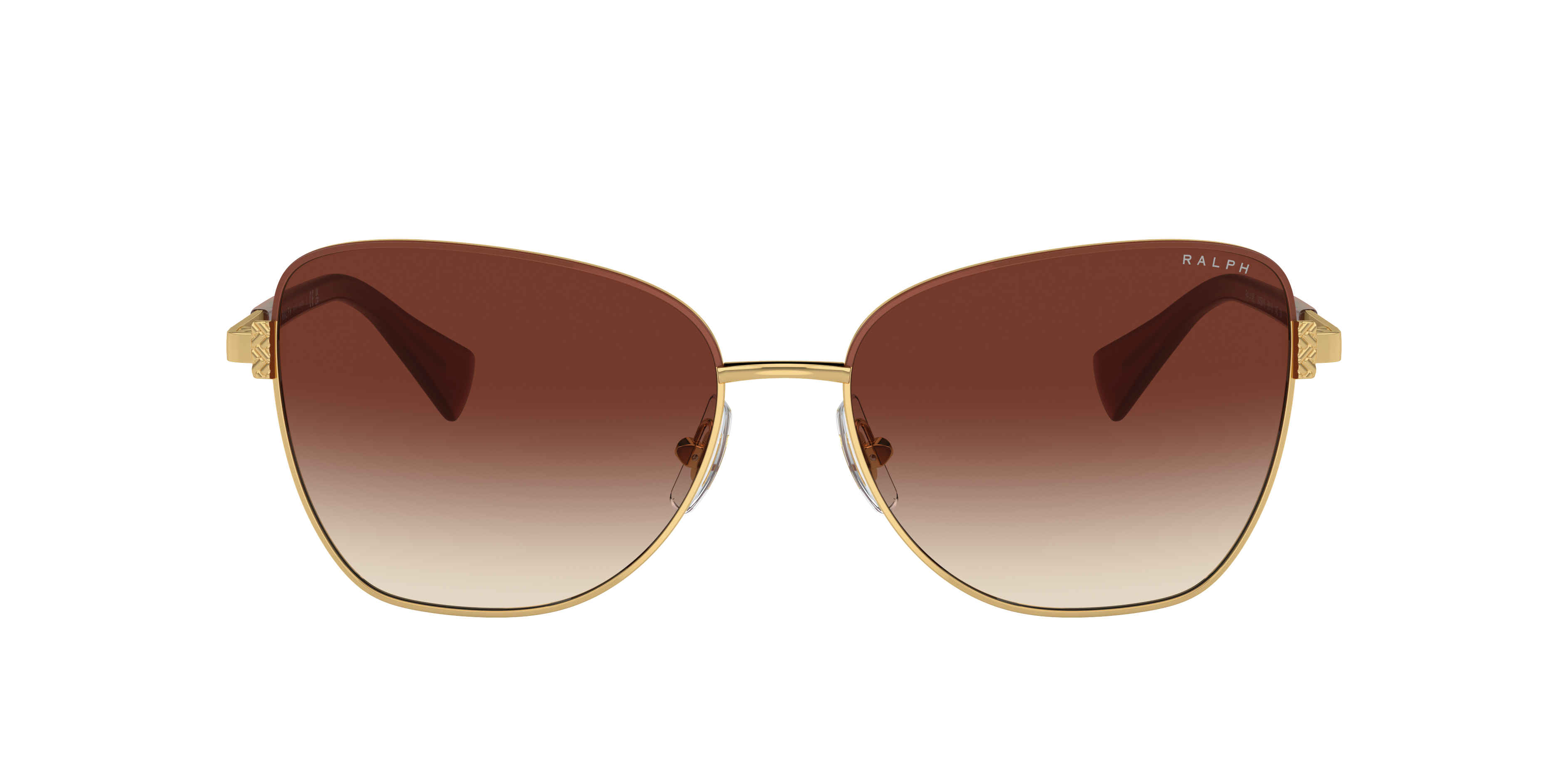 Ralph RA4146 XL (58 - 16) with Brown lenses and Gold frame