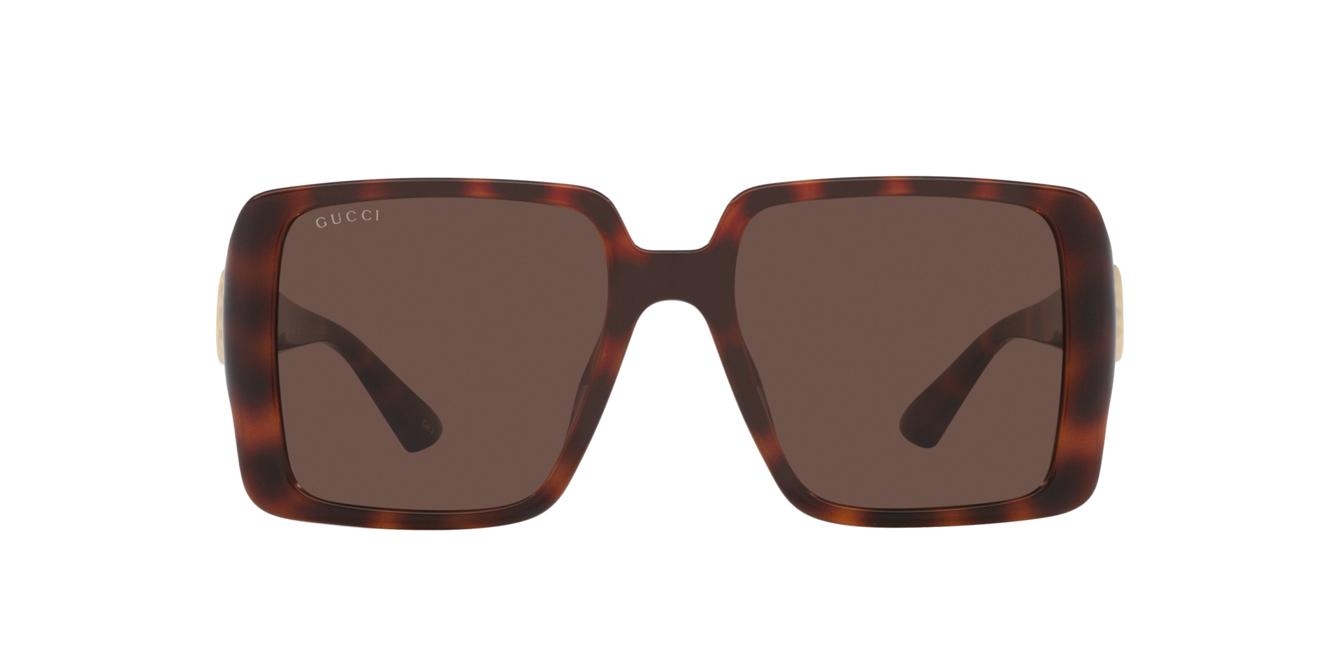 Gucci GG1692SA M (54 - 18) with Brown lenses and Tortoise 