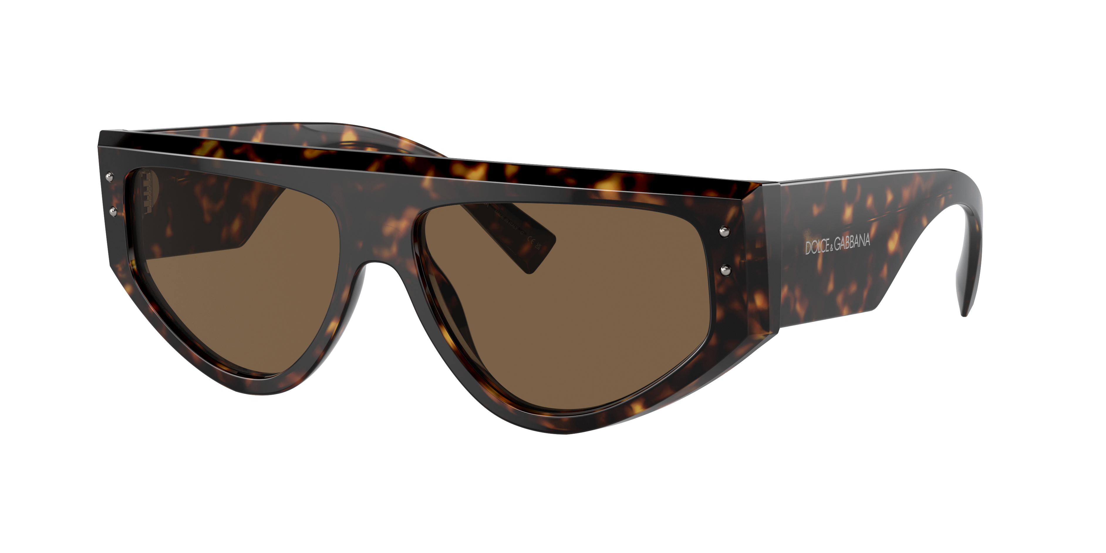 Dolce&Gabbana Man Sunglass DG4461 -  Frame color: Havana, Lens color: Dark Brown