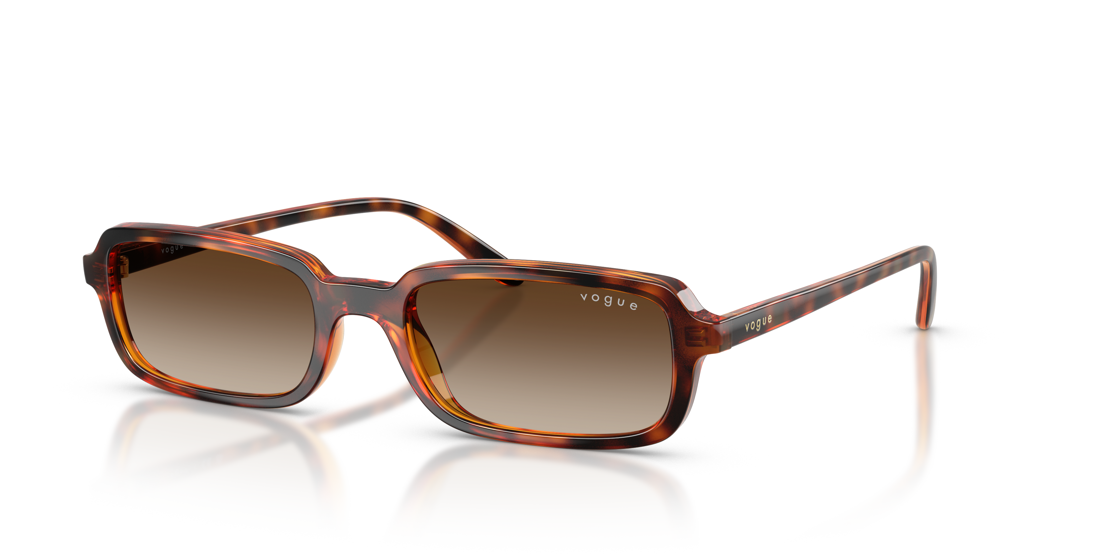 Vogue Eyewear VO5666S M (53 - 19) with Brown lenses and Brown