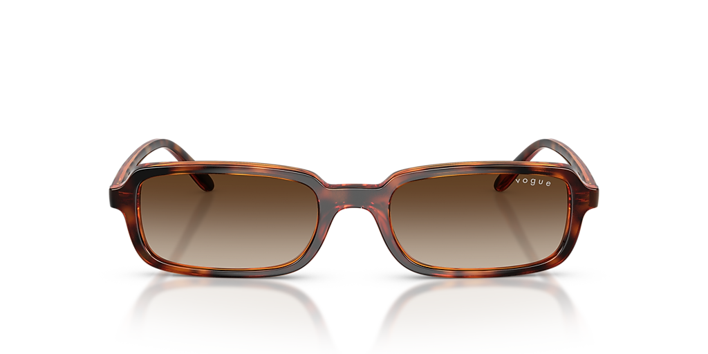Vogue Tortoiseshell Sunglasses with Brown Lenses Sunglasses VO5625S - Dark Havana - Dark Brown - Nylon  main image 3