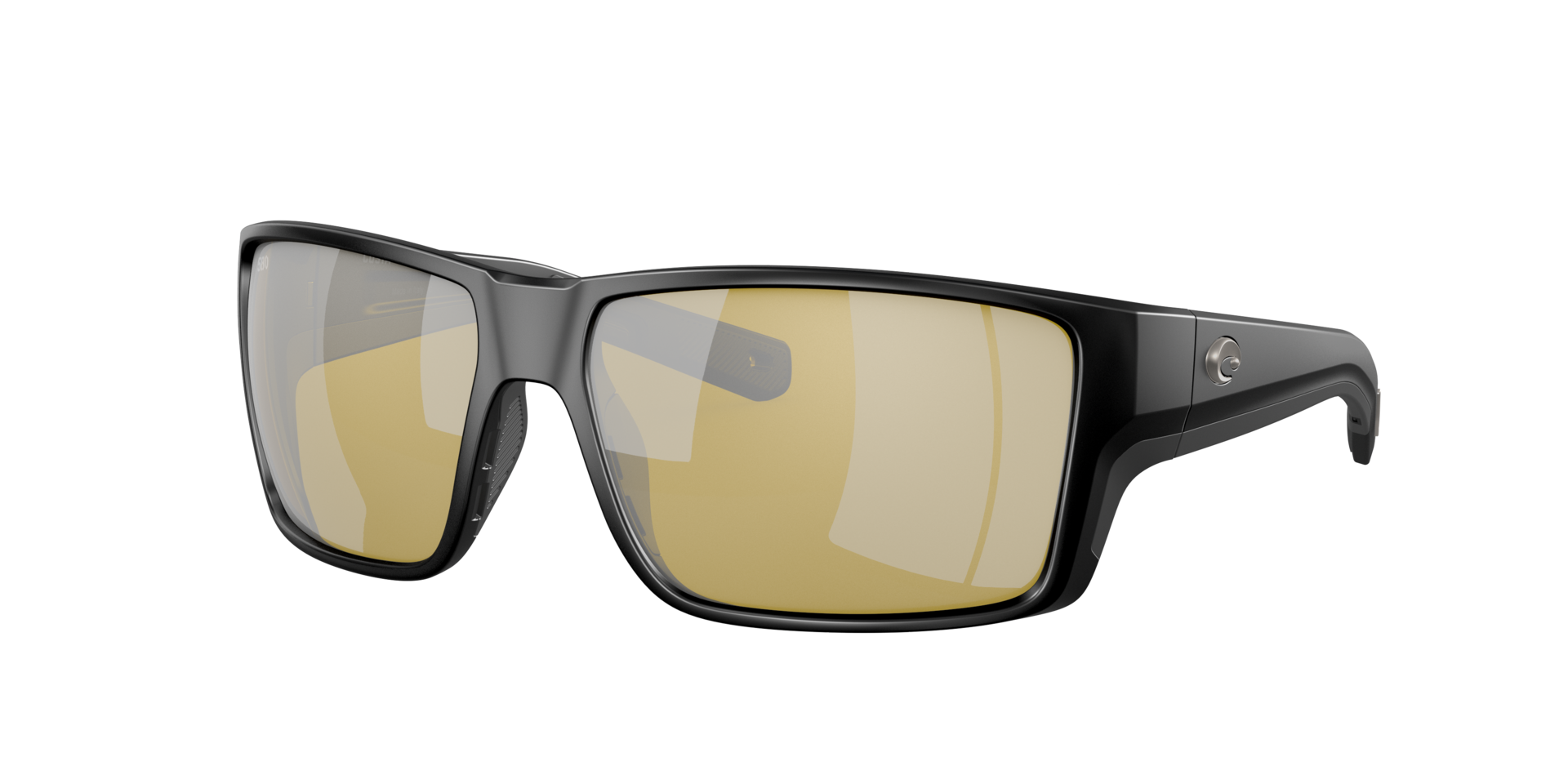 Costa Man Sunglass 6S9080 Reefton PRO -  Frame color: Matte Black, Lens color: Sunrise Silver Mirror