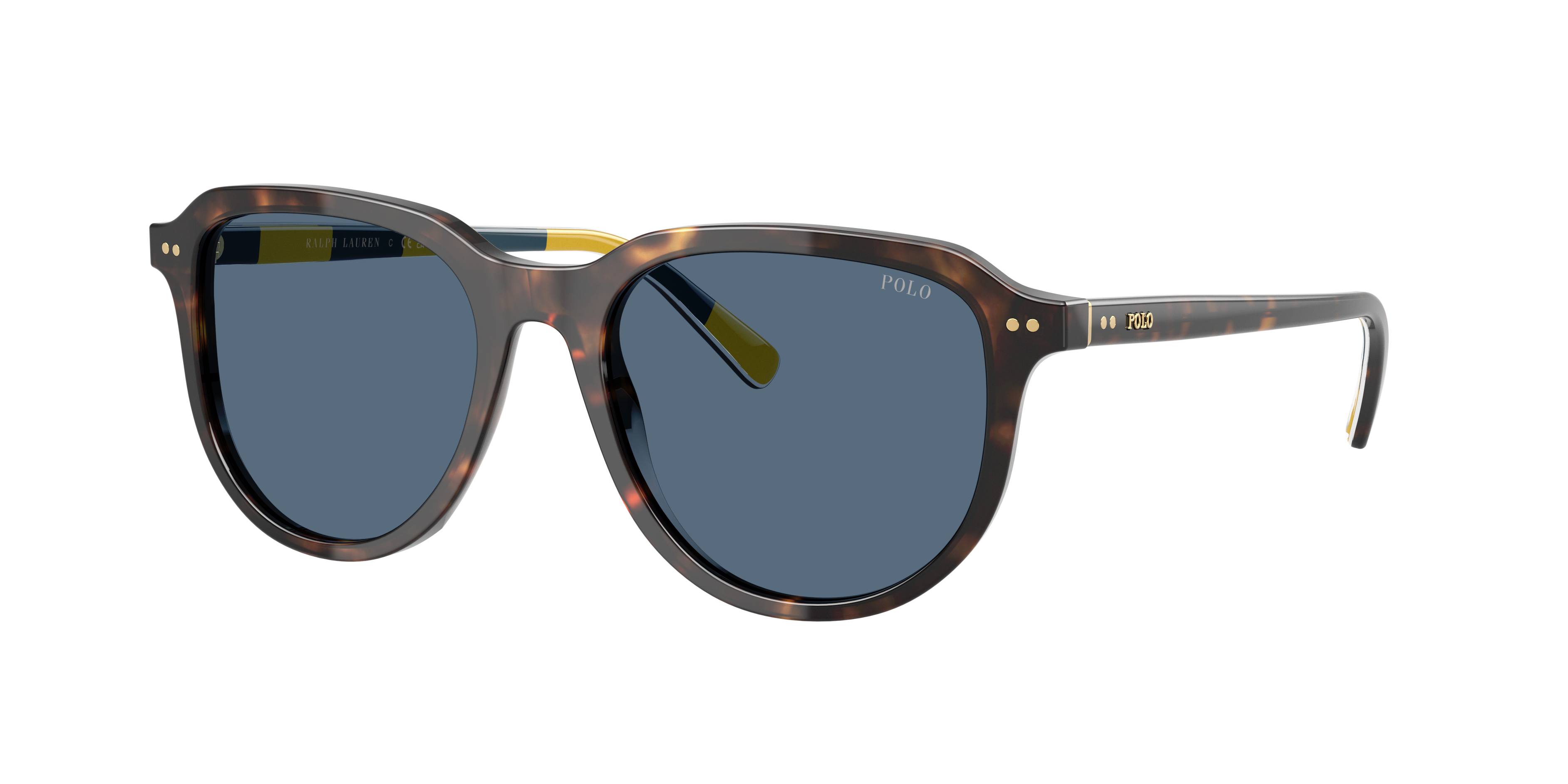 Polo Ralph Lauren Man Sunglass PH4225 -  Frame color: Shiny Dark Havana, Lens color: Dark Blue
