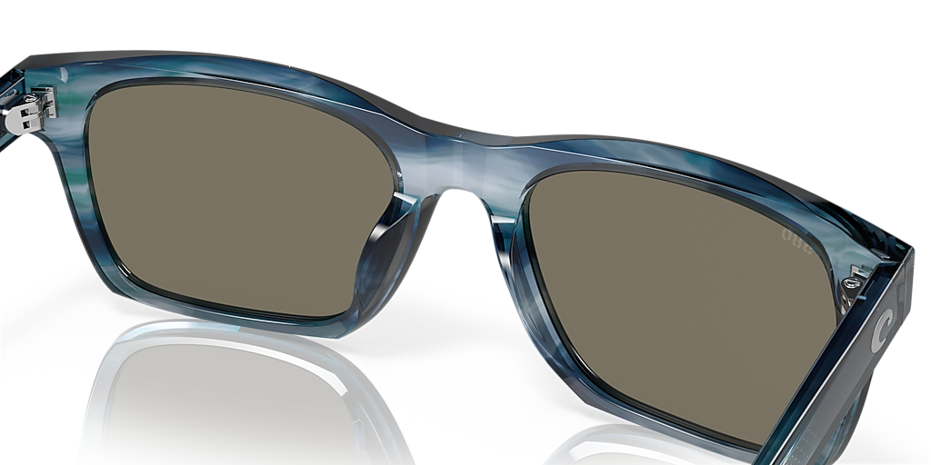 COSTA 6S2003 Tybee Ocean Currents - Men Sunglasses, Blue Mirror Lens