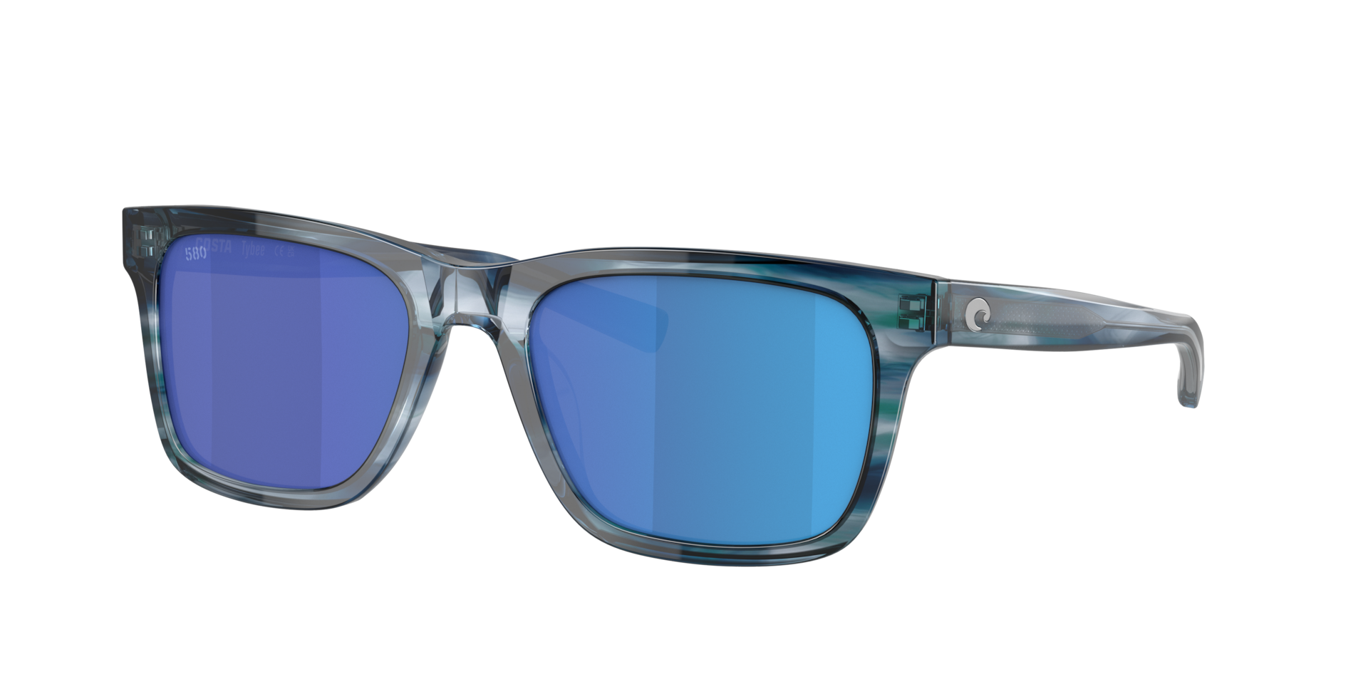 TOMS Sunglasses - NWOT - Marco in Blue Crystal Honey with Grey Gradient Lens Tom Ford FT1132-K XXL (56 - 20) with Grey lenses and Grey  main image 4