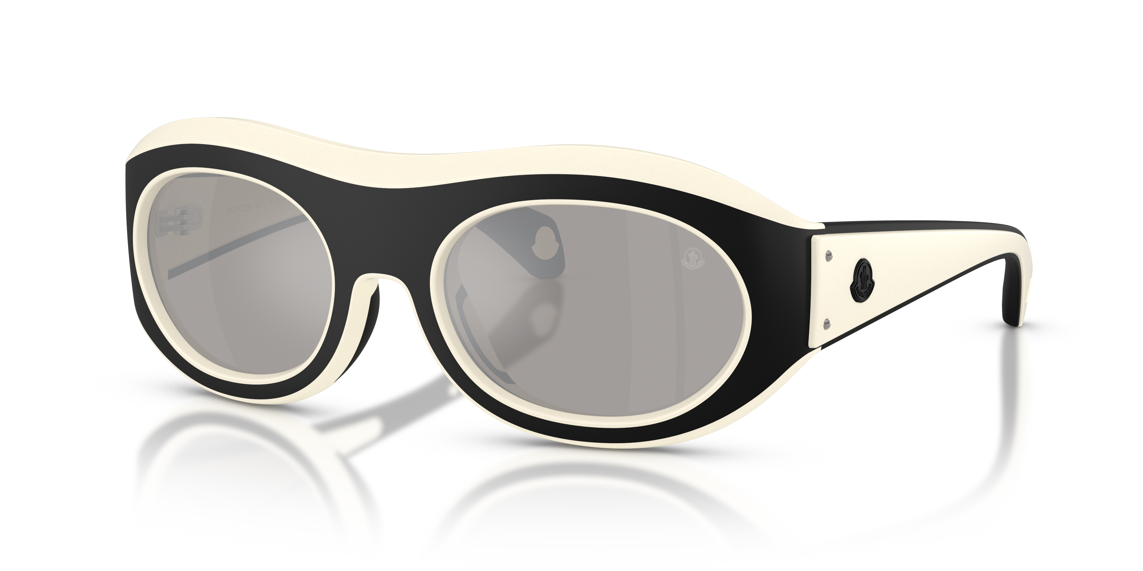 小物 00s MONCLER sunglasses Wellington 0098-F Moncler ML 0098-F 01A Black Plastic Sunglasses Frame 54-20-150