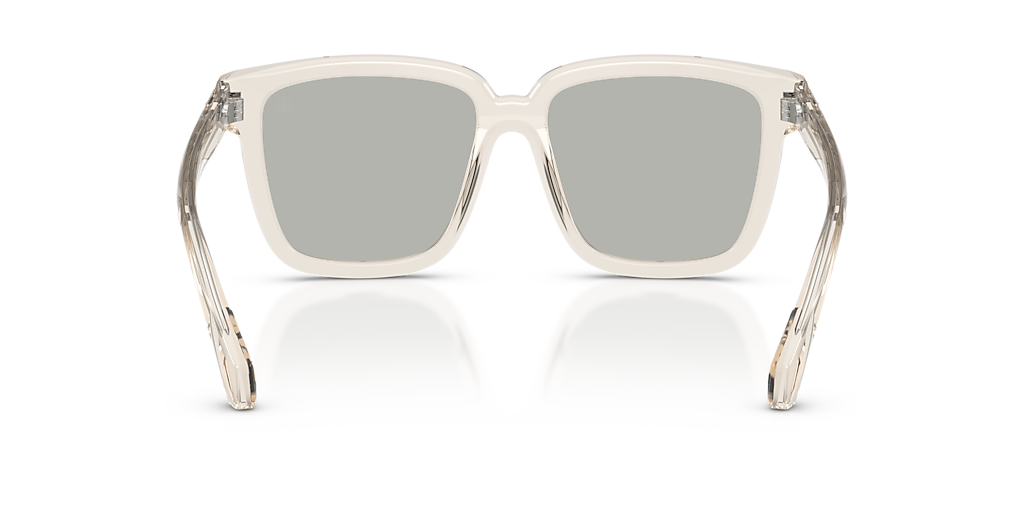 MONCLER サングラス ホワイト 専用ケース付き Moncler ME6026 Clasico M (54 - 16) with Silver lenses and White