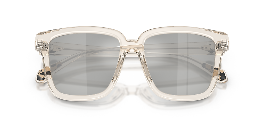 Moncler ME6026 Clasico M (54 - 16) with Silver lenses and White