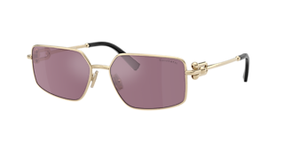 Tiffany & Co. TF3104D L (56 - 18) with Grey lenses and Gold frame