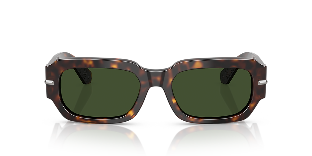 DOLCE&GABBANA DG4485F Havana - Men Luxury Sunglasses, Dark Green Lens