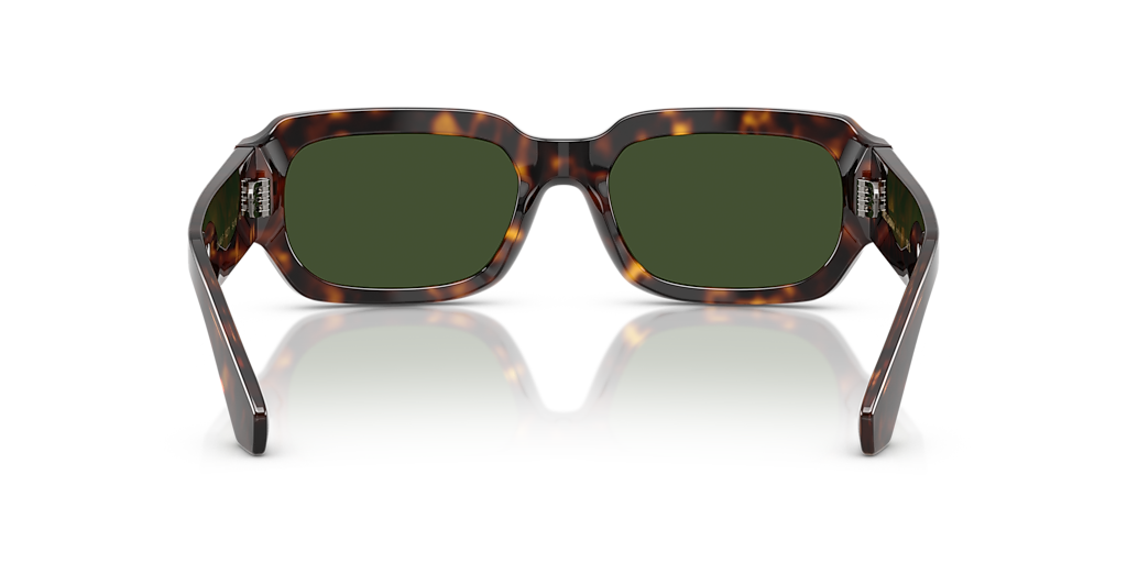 DOLCE&GABBANA DG4485F Havana - Men Luxury Sunglasses, Dark Green Lens