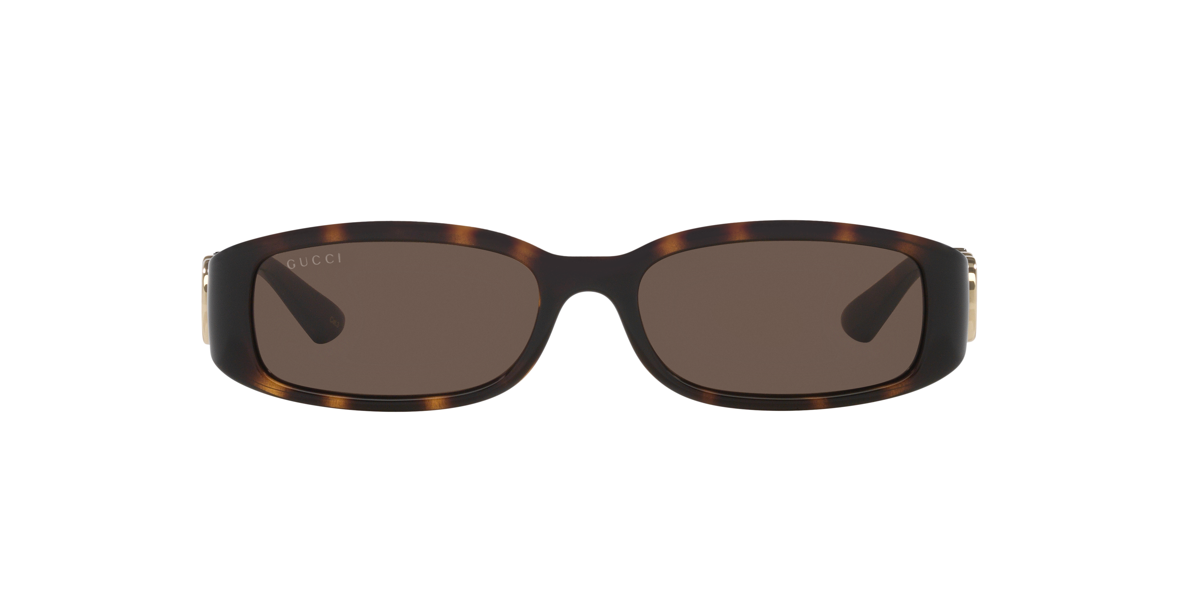 Gucci GG1661S S (54 - 16) with Brown lenses and Tortoise frame