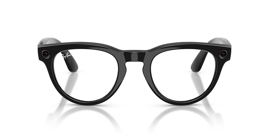 RW4013 Ray-Ban Meta Headliner Black - Unisex Sunglasses, Graphite Lens