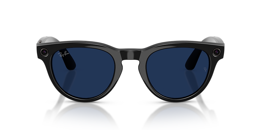 RW4013 Ray-Ban Meta Headliner Black - Unisex Sunglasses, Graphite Lens