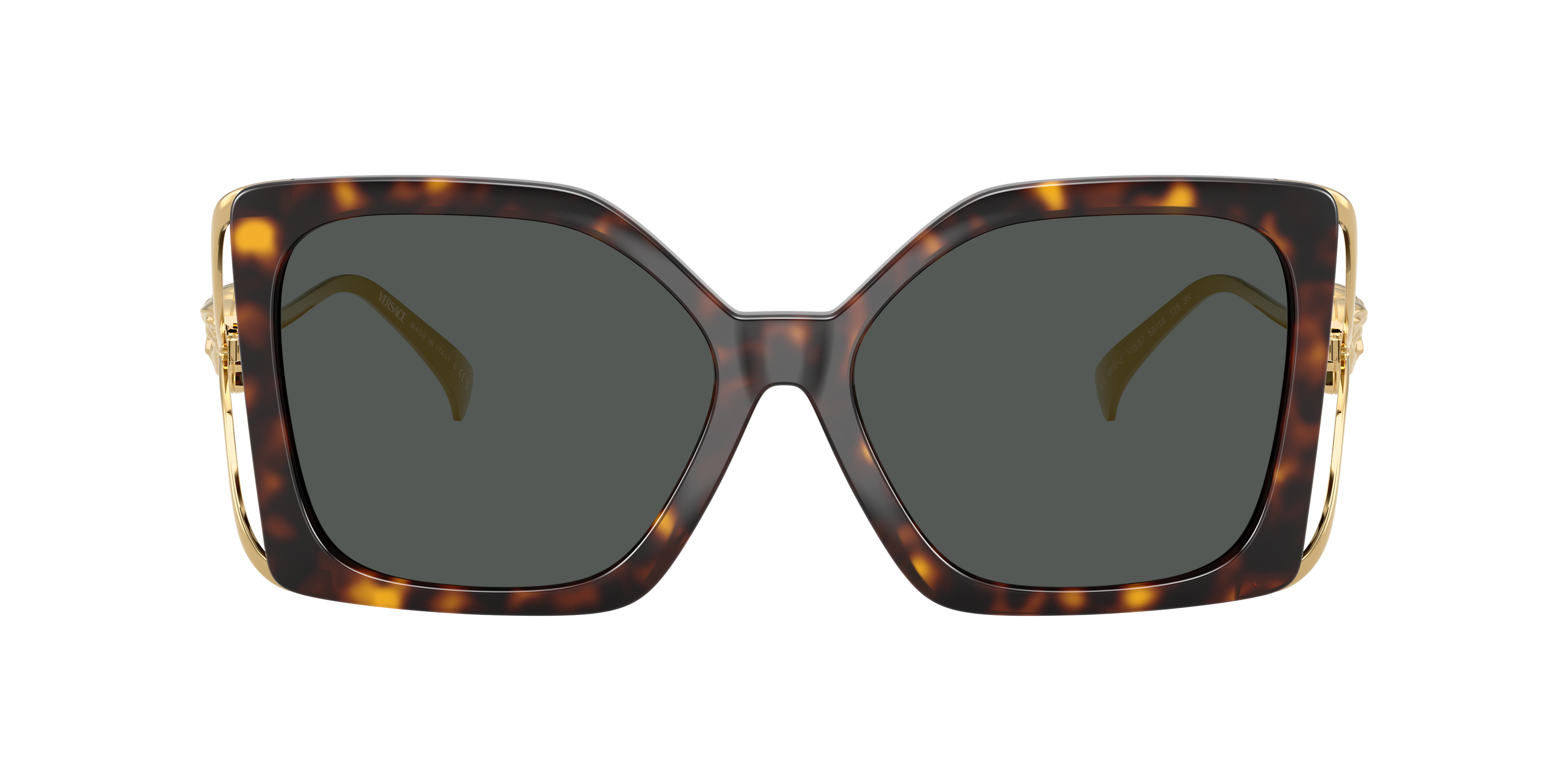 Versace Woman Sunglass Ve4502u In Blue