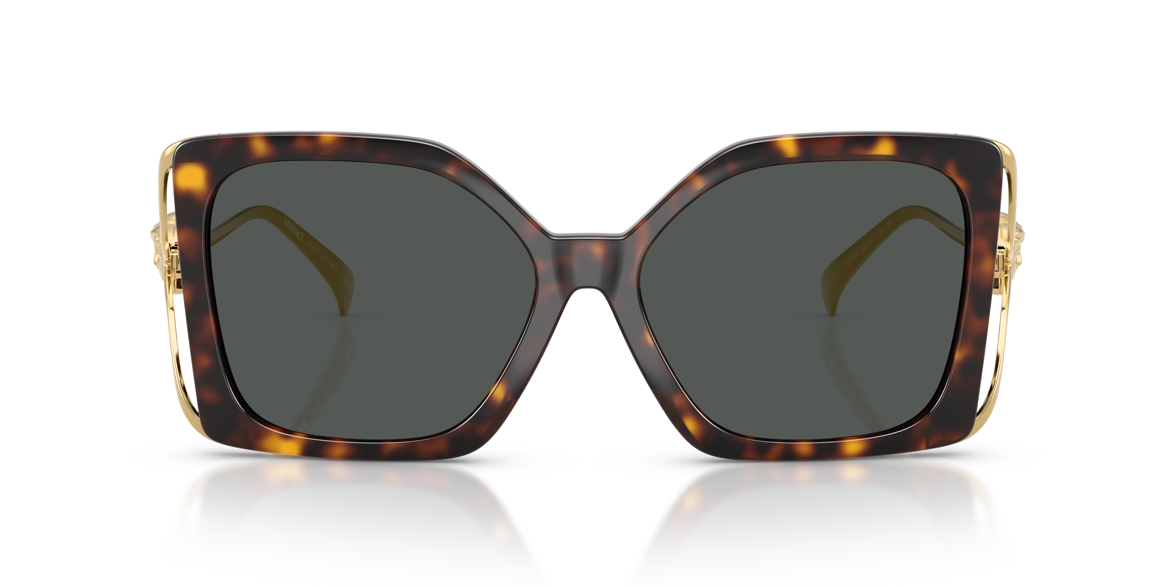 Versace Woman Sunglass Ve4502u In Blue