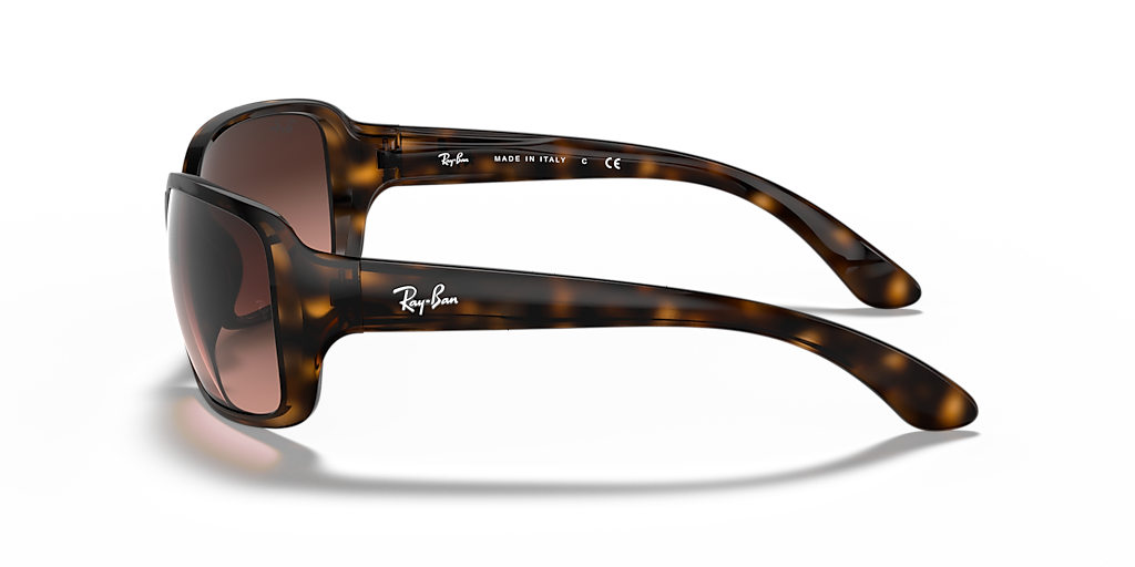 mai Ray-Ban RB4068 M (60 - 17) with Pink lenses and Tortoise