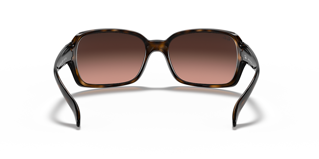 mai Ray-Ban RB4068 M (60 - 17) with Pink lenses and Tortoise