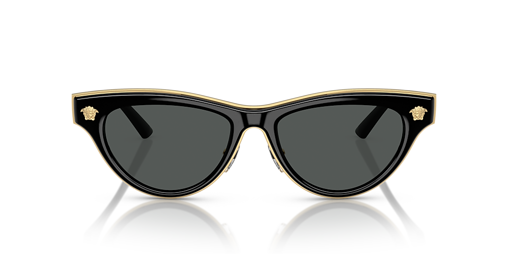 Versace VE2273 L (52 - 17) with Grey lenses and Black frame