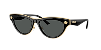 Versace VE2273 L (52 - 17) with Grey lenses and Black frame