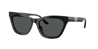 Emporio Armani EA4267U XL (57 - 18) with Grey lenses and Black