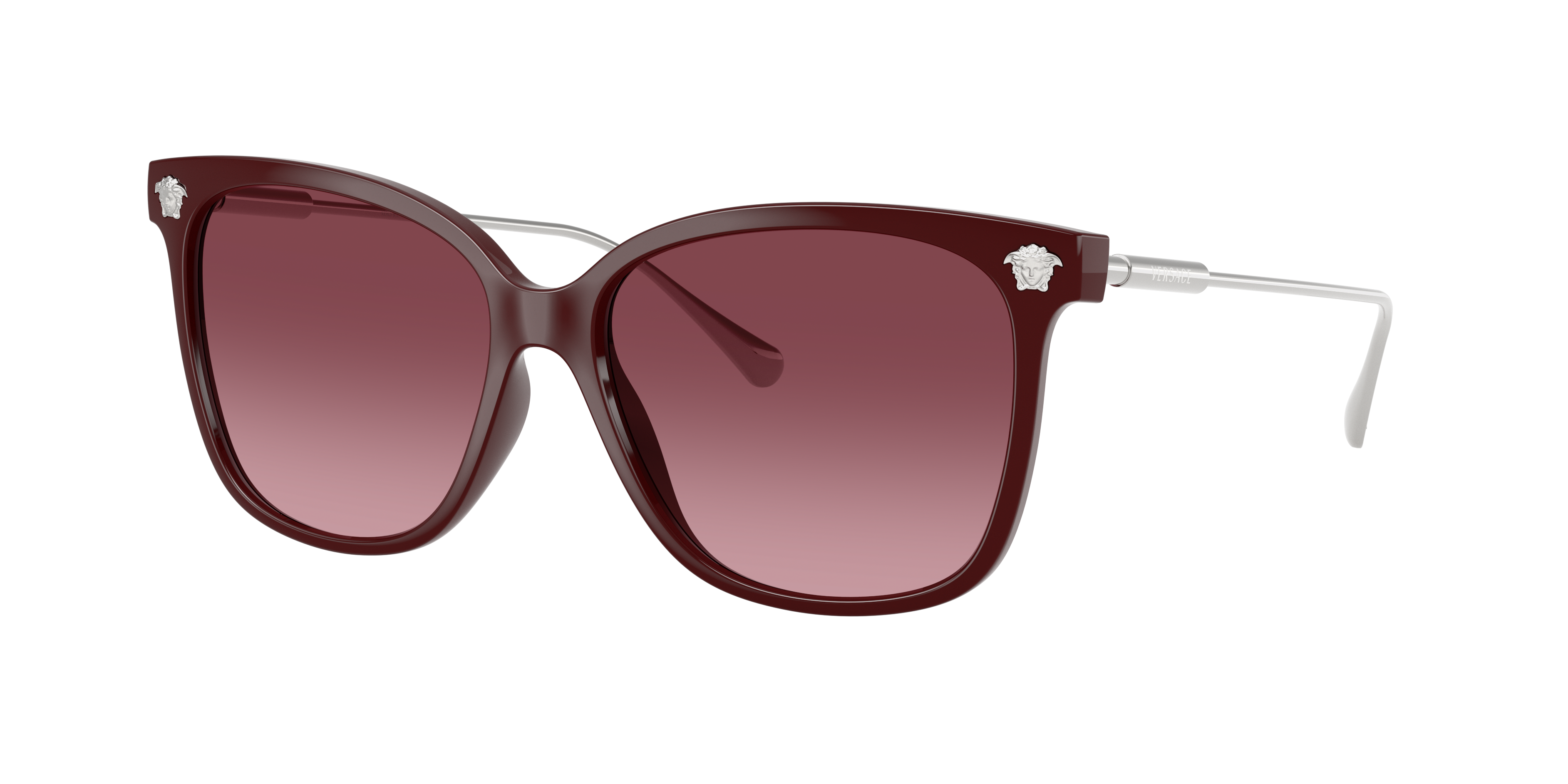 Versace Woman Sunglass VE4507U -  Frame color: Burgundy, Lens color: Pink Gradient Dark Violet