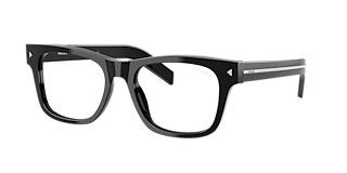 Prada PR 17WSF S (51 - 20) with Grey lenses and Black frame
