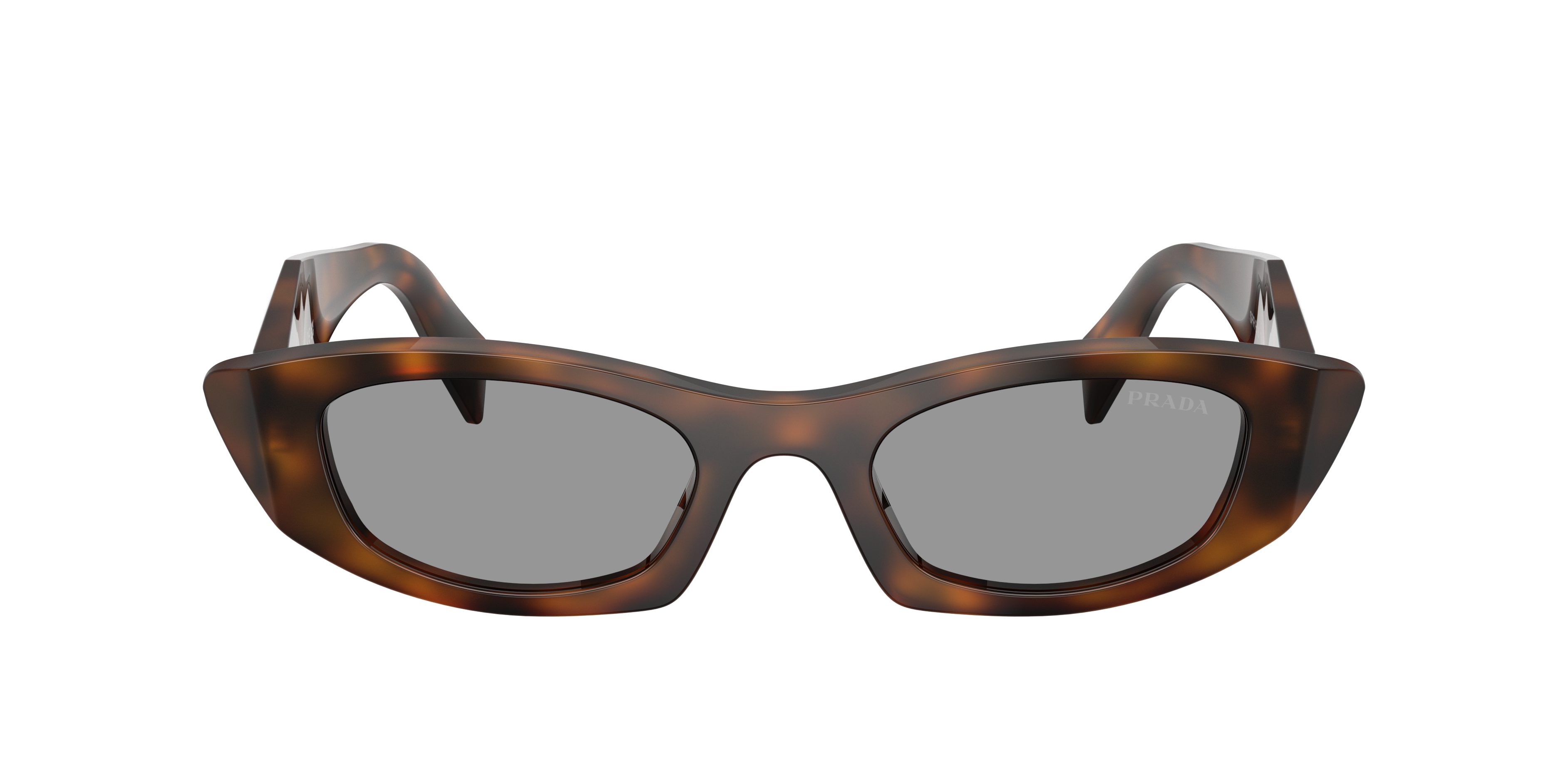 Prada Woman Sunglass Pr B16s In Brown