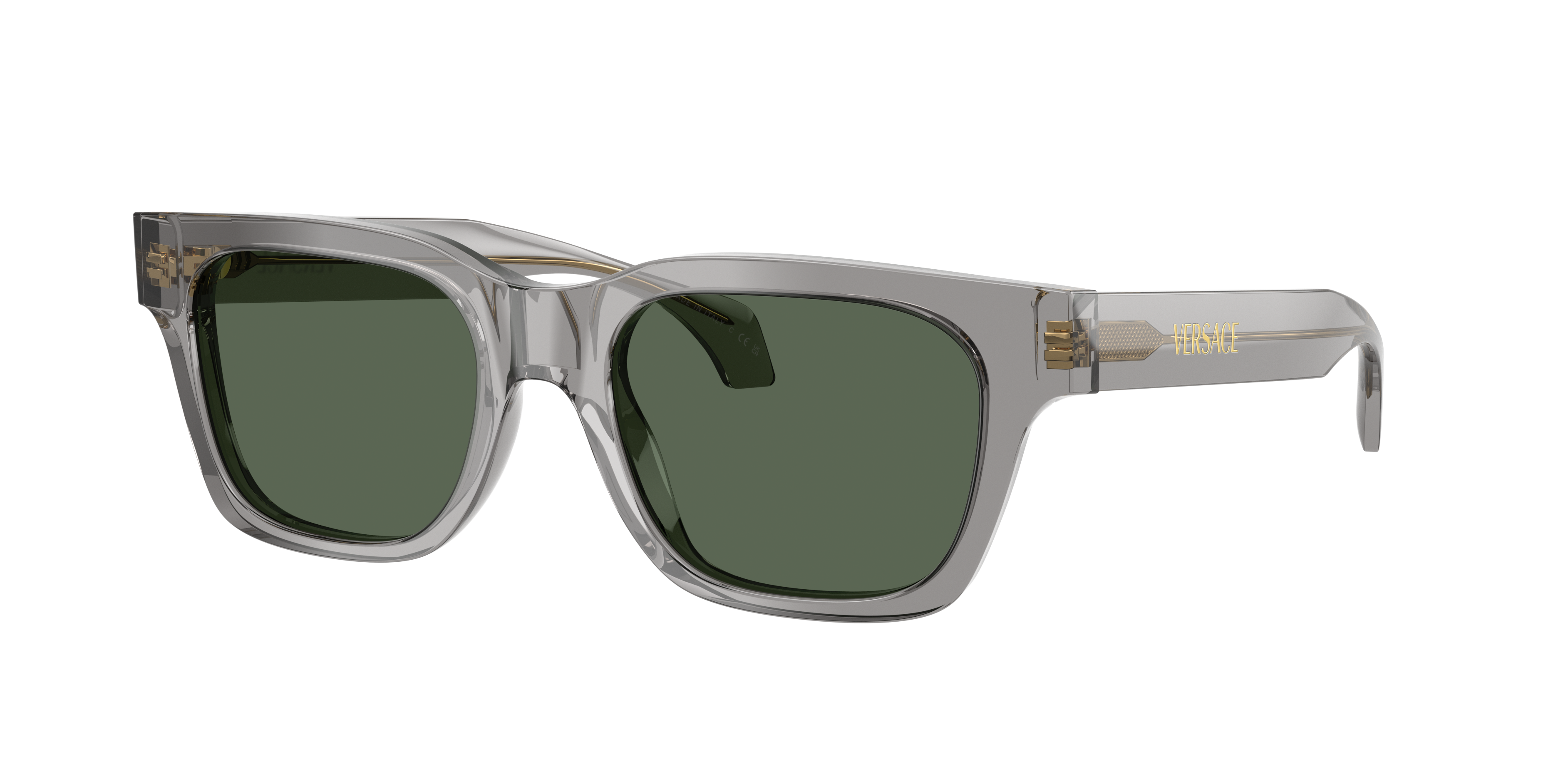 Versace VE4486 L (52 - 19) with Green lenses and Grey frame