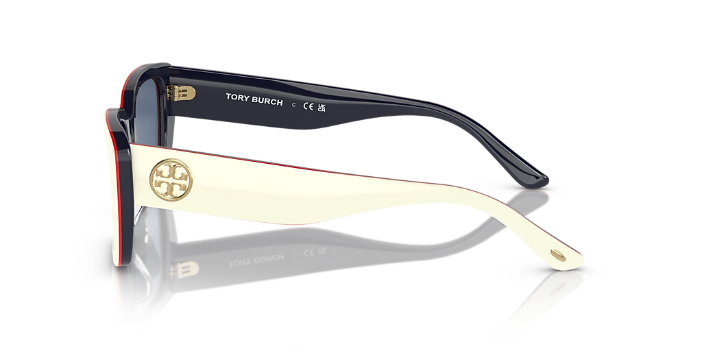 Tory Burch TY7190U S (51 - 21) with Blue lenses and White  display picture 2