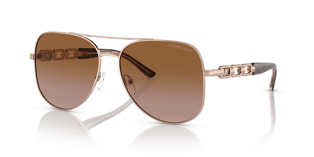 Michael Kors MK1121 Chianti L (58 - 15) with Brown lenses and Pink