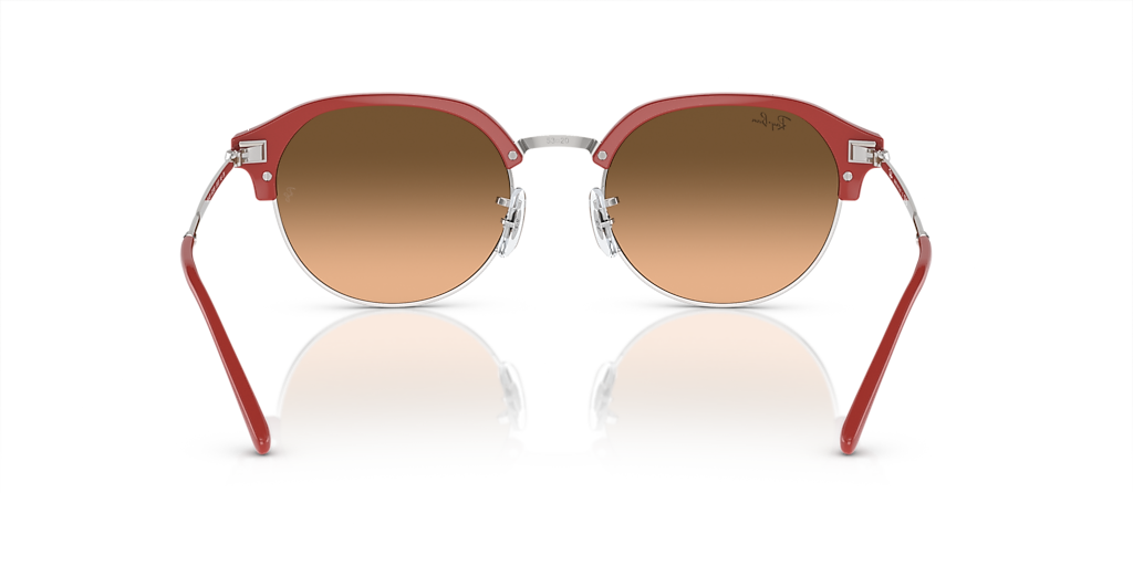 Ray-Ban RB4429 XL (53 - 20) with Pink lenses and Red frame