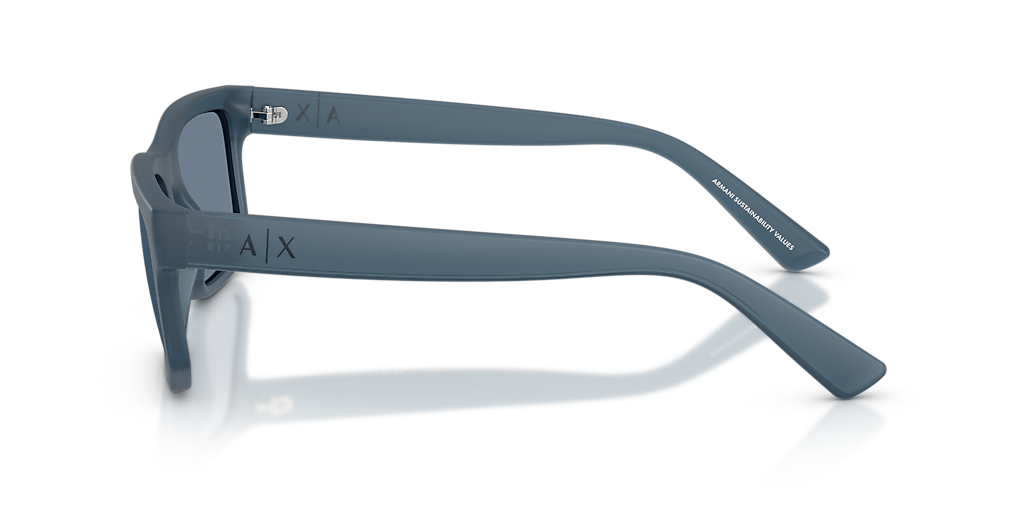Armani Exchange AX4165S L (56 - 21) with Blue lenses and Blue